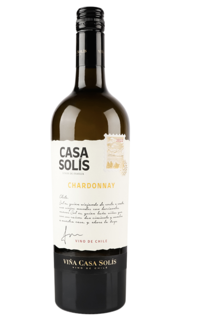 Вино сухе біле CASA SOLIS  Chardonnay 13% 0,75л